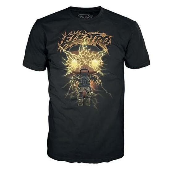 Funko Pop! Tee: Marvel - Electro Μαύρο T-Shirt (S) image 0