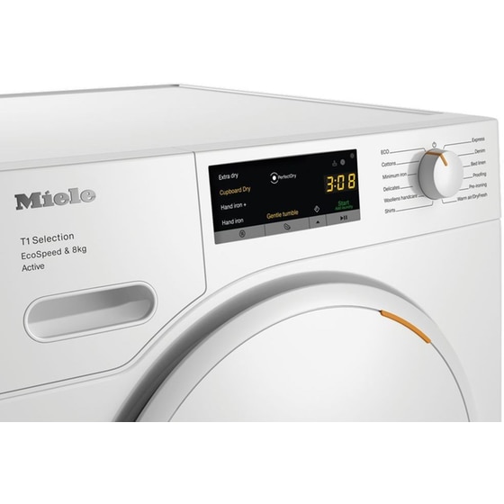 MIELE TSA523WP 8 kg με Αντλία Θερμότητας Λευκό Στεγνωτήριο Ρούχων image 3