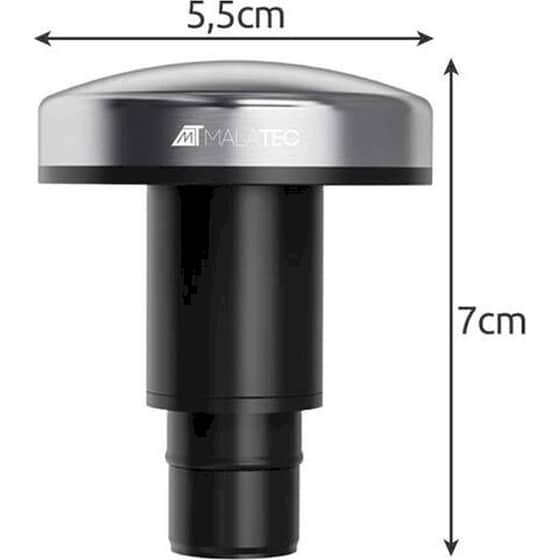 Ανταλλακτική Θερμαινόμενη Κεφαλή για Πιστόλι Μασάζ Malatec - Μαύρο image 1