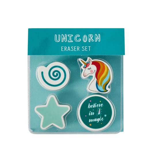 Γόμες Coolbee Unicorn (4 Τεμάχια) image 0