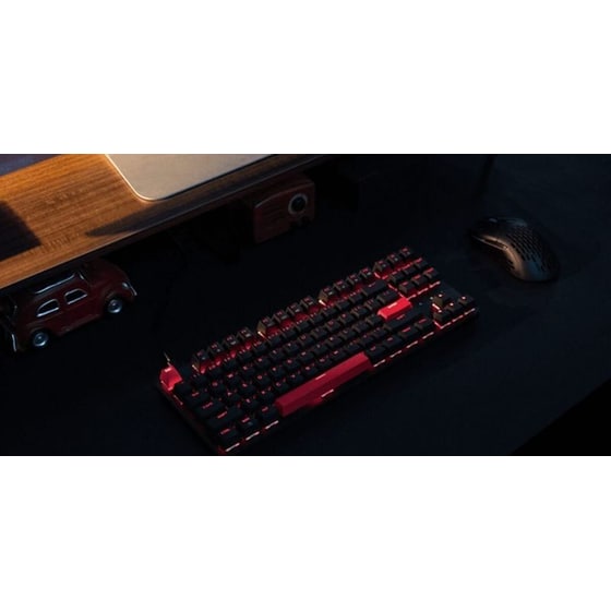 Keychron Lemokey X1A1 Gaming Ενσύρματο Μηχανικό Πληκτρολόγιο Μαύρο (US) image 1