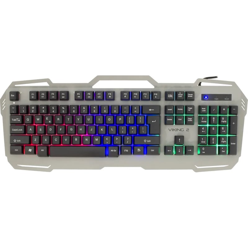 WHITE SHARK White Shark Viking 2 Gaming Ενσύρματο Πληκτρολόγιο με Φωτιζόμενα πλήκτρα (US)