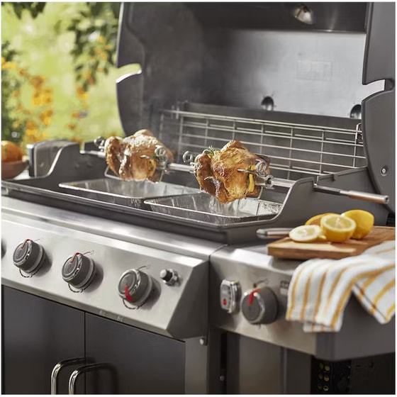 Ηλεκτρική Σούβλα WEBER 7655 GENESIS II Inox image 3