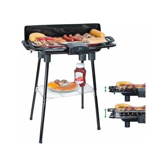 Επιδαπέδια Ηλεκτρική Ψησταριά FIRST AUSTRIA FA-5350 2000 W Μαύρο image 1