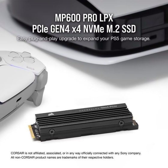 Σκληρός Δίσκος M.2 Ssd 4tb Corsair Mp600 Pro Lpx Disk Pci Express 4.0 X4 (nvme) image 6