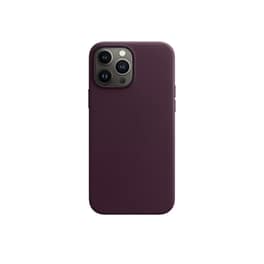 Θήκη iPhone 13 Pro Max- Apple Leather Case with MagSafe - Dark Cherry