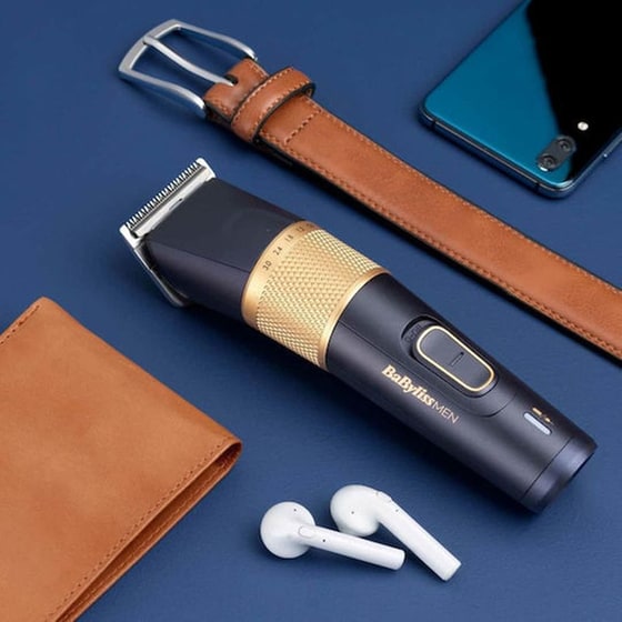 Κουρευτική Μηχανή Babyliss E986E Lithium Power Μαύρο/Χρυσό image 4