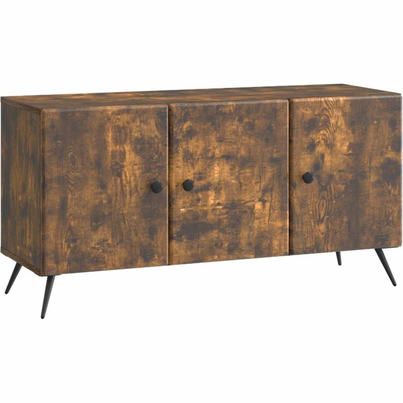 Έπιπλο Τηλεόρασης VidaXL 99x34.5x50 cm - Καπνισμένο Ξύλο Δρυός