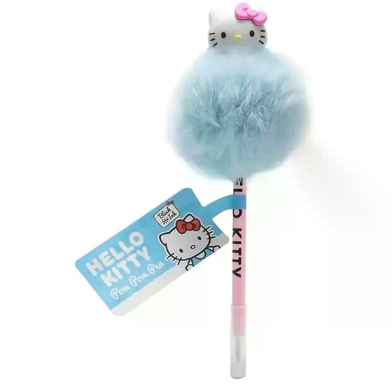 Στυλό Διαρκείας Blue Sky Studios Pom Pom με Φιγούρα Hello Kitty image 0