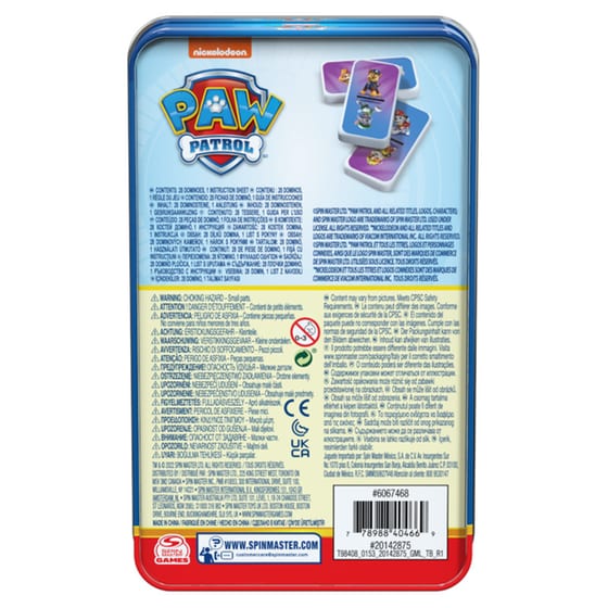Paw Patrol Domino - Επιτραπέζιο (Spin Master) image 5