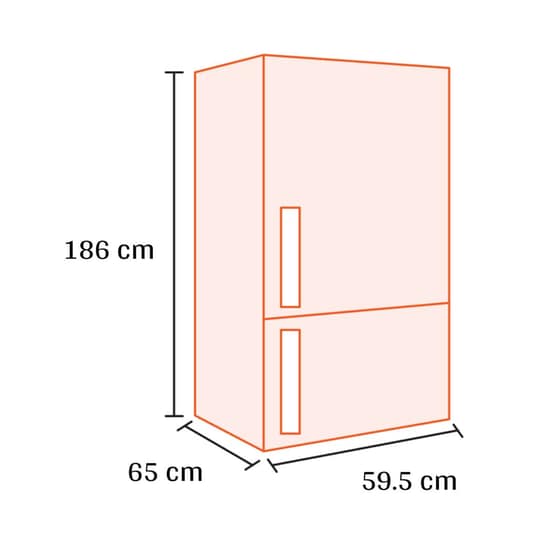BERTAZZONI RBM60F4FXNC Total No Frost 330 Lt Inox Ψυγειοκαταψύκτης image 1