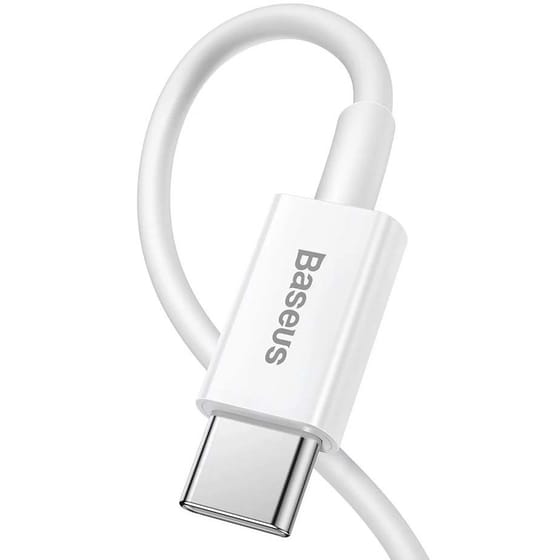 Καλώδιο δεδομένων Baseus Superior Series Usb-C to Lightning 20W 2m - White image 2