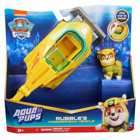 Spin Master Σετ Παιχνιδιού Paw Patrol Aqua Pups Θεματικά Οχήματα - Τυχαία Επιλογή Σχεδίου image 1
