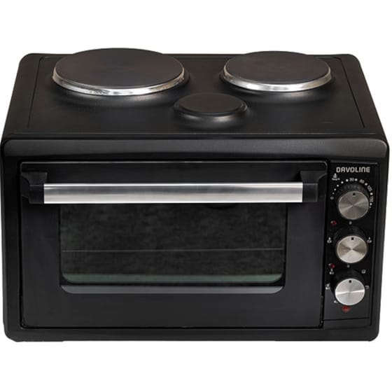 Ηλεκτρικό Κουζινάκι DAVOLINE Fornetto 3802 EM / BL 38lt Μαύρο image 1