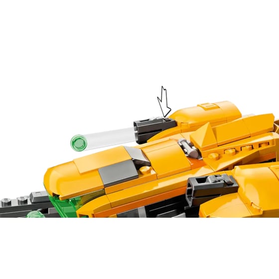 LEGO® Marvel Super Heroes Baby Rocket's Ship (76254) image 4