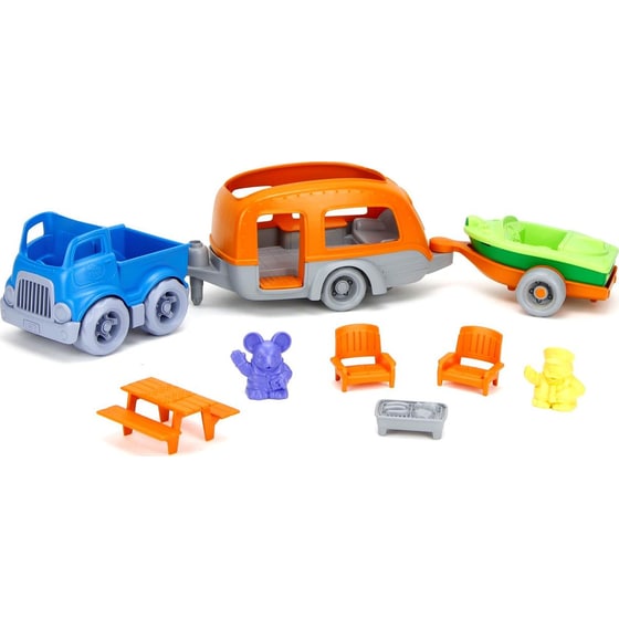 Green Toys Παιχνίδι Κάμπινγκ RV Camper Set image 1
