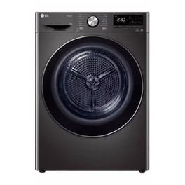 LG RH90V9JV2N 9 kg με Αντλία Θερμότητας Μαύρο Στεγνωτήριο Ρούχων
