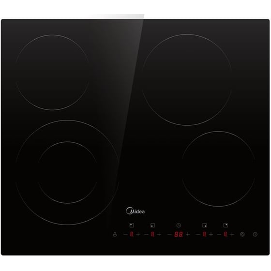 MIDEA MCH702T298K0 60 cm Μαύρο Εστία Κεραμική Αυτόνομη image 0