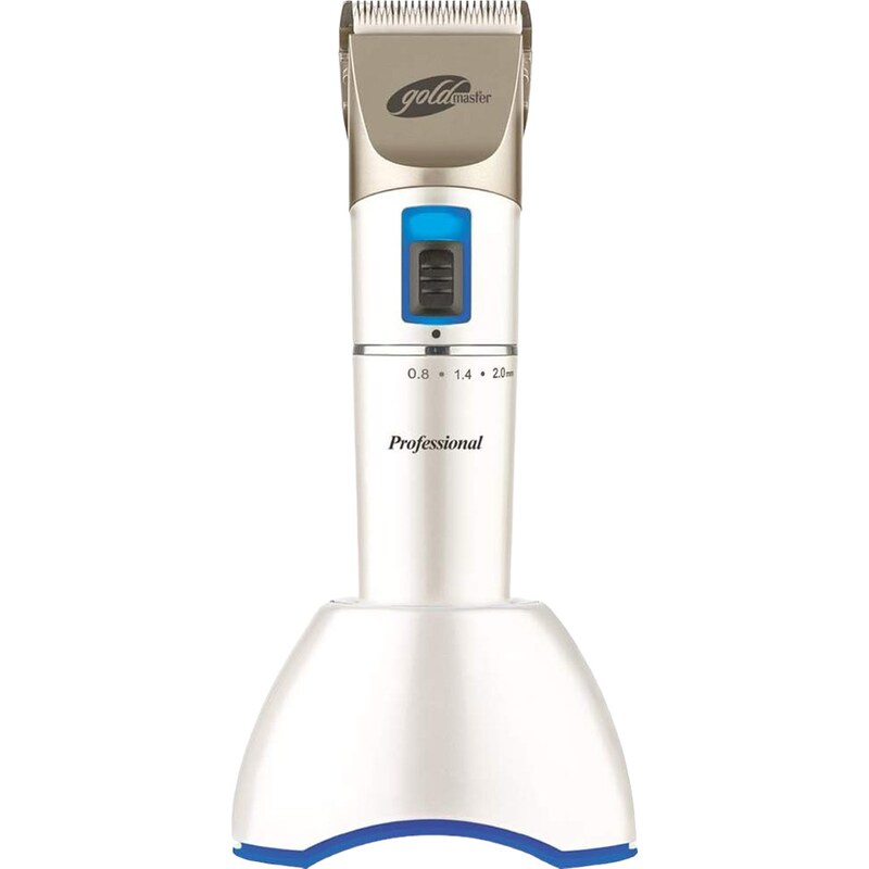 GOLDMASTER Κουρευτική Μηχανή GOLDMASTER GM-7146 με 4 Χτενάκια Επαναφορτιζόμενη