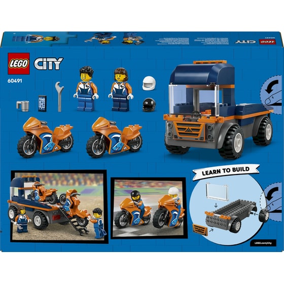 LEGO® City Μεταφορικό Μοτοσικλετών (60491) image 8