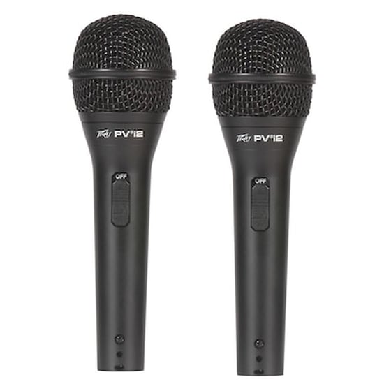 Peavey Pvi2 Δυναμικά Μικρόφωνα 2τμχ - Μαύρα image 0