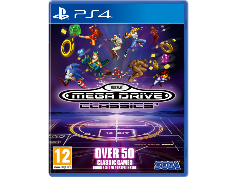 Игры sega mega drive classics ps4 какие входят