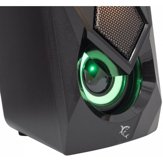 Ηχεία 2.0 White Shark Beat 6W - Μαύρο image 2