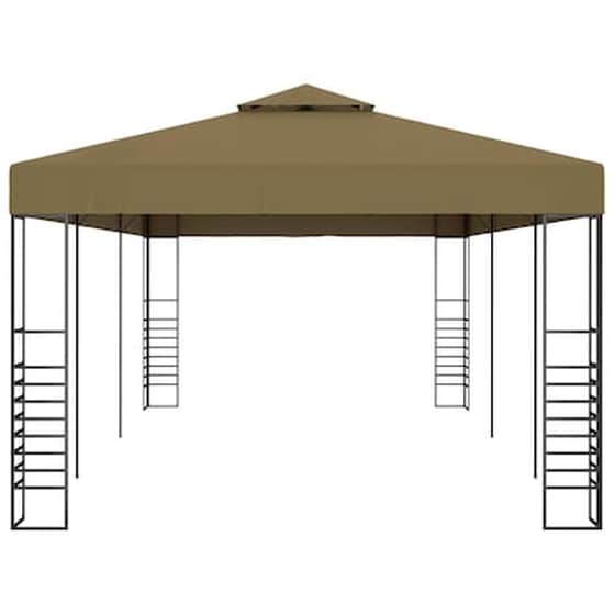 Vidaxl Κιόσκι 6 X 3 X 2,7 Μ. Taupe 180 Γρ/μ² image 3