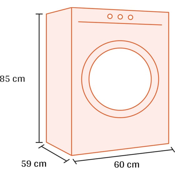 DAVOLINE DRWD 8002E 8kg με Αντλία Θερμότητας Λευκό Στεγνωτήριο Ρούχων image 2
