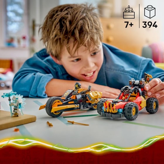 LEGO® NINJAGO® Συνδυαστικά Οχήματα του Κάι και του Κόουλ (71864) image 11