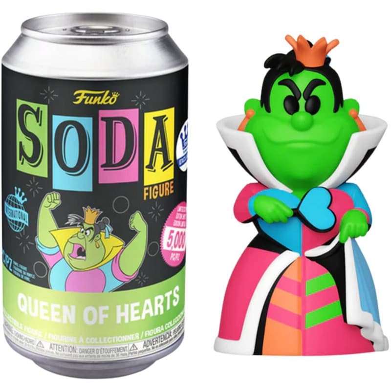 FUNKO Funko Vinyl Soda Disney: Alice In Wonderland - Queen Of Hearts (black Light) Φιγούρα (le5000)