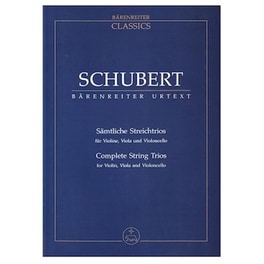 Βιβλίο Για Σύνολα Barenreiter Schubert - Complete String Trios [pocket Score]
