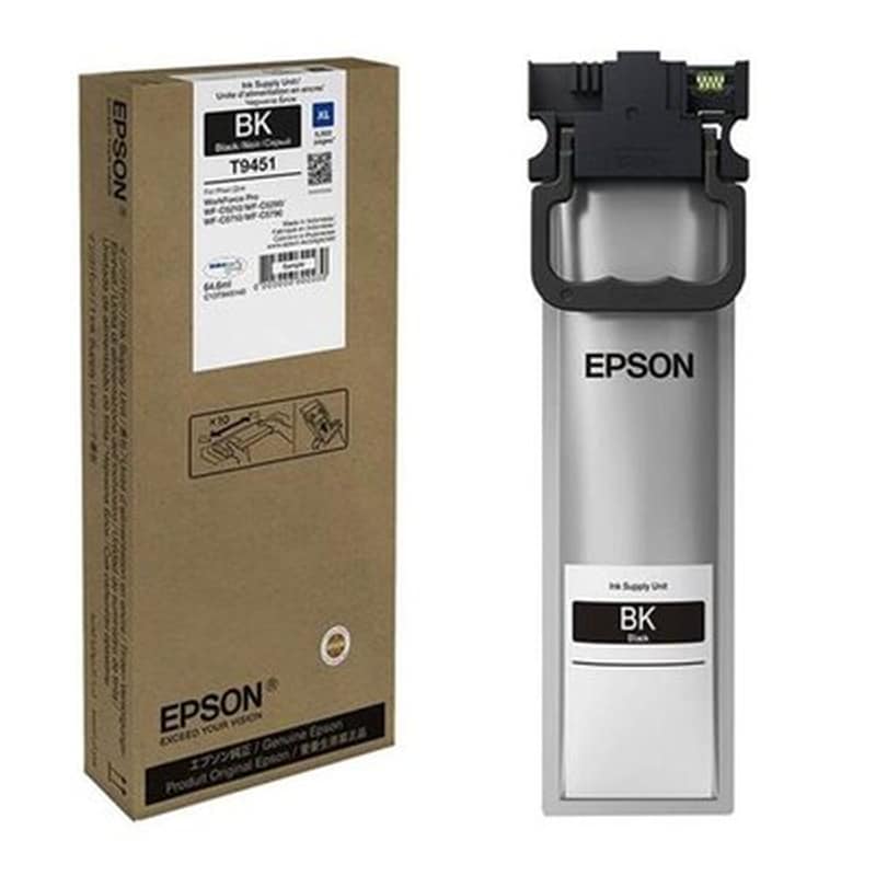 EPSON Epson T9451 Μαύρο Μελάνι Εκτυπωτή C13T945140