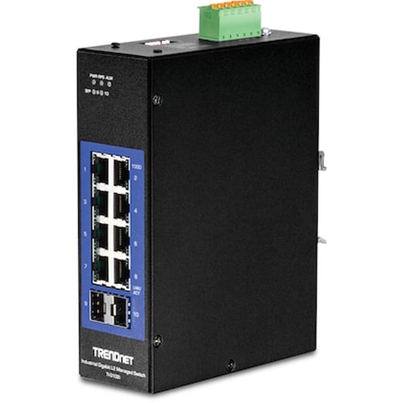 Trendnet TI-G102I Network Switch Managed L2 Gigabit Ethernet (100/1000 Mbps) Black