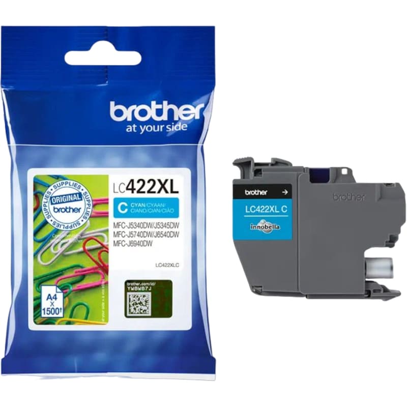 BROTHER Brother LC422XLC Κυανό Μελάνι Εκτυπωτή