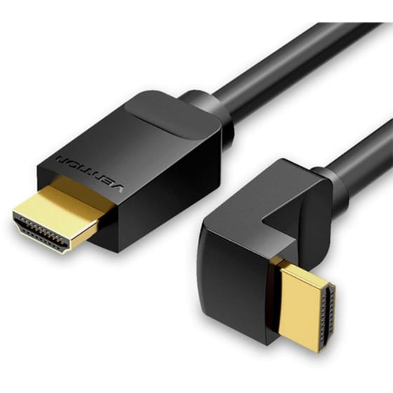 Καλώδιο Vention HDMI AARBI 90° Μale - Male 3m - Μαύρο image 0