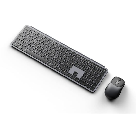 Keychron B6 Pro Combo Ultra-Slim Ασύρματο Bluetooth Σετ Πληκτρολόγιο & Ποντίκι - Space Grey image 2