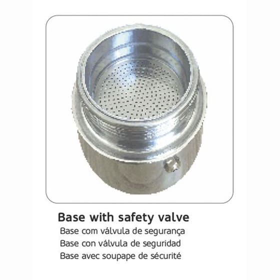 HAEGER CP-06S.001 Ασημί Μπρίκι Espresso Χειρός image 1