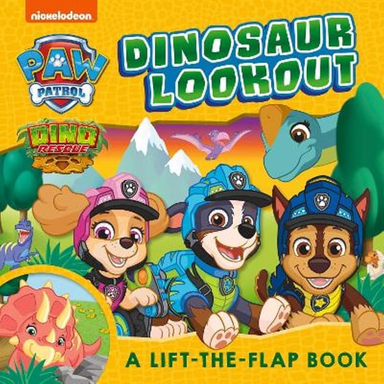 PAW Patrol Dinosaur Lookout Lift-the-Flap Book image 0