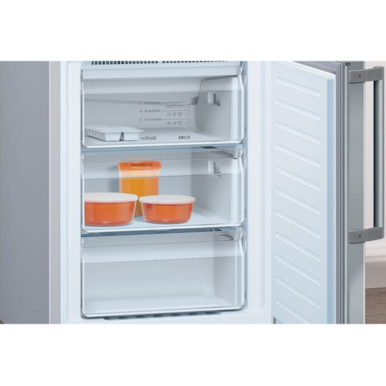 PITSOS PKNB39VIDT Full No Frost 368 Lt Brushed Steel Antifinger Ψυγειοκαταψύκτης image 6