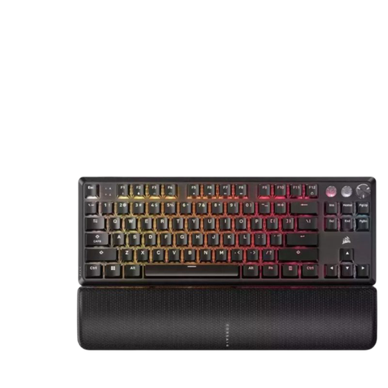 Corsair K70 Pro Tkl Μηχανικό Ενσύρματο Πληκτρολόγιο RGB - Μαύρο (US) image 3