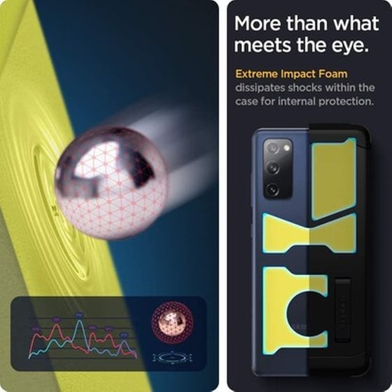 Θήκη Samsung Galaxy S20 Fe - Spigen Tough Armor - Black image 1