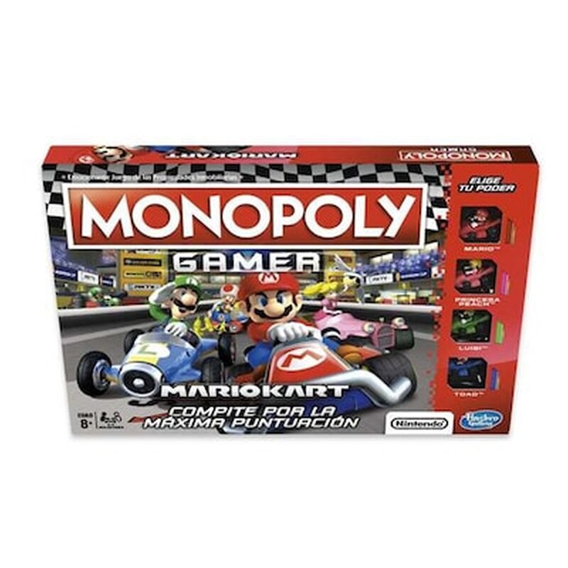Επιτραπέζιο Παιχνίδι Monopoly Mario Kart Hasbro (es) Hasbro