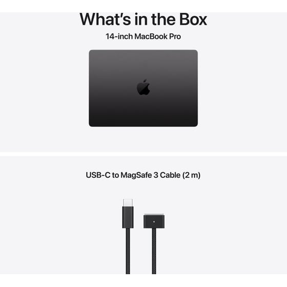 Apple MacBook Pro 14" M5 Chip QHD+ (Apple M5 10 Cores/24GB/1TB SSD/10 Cores GPU/macOS) Space Black image 8