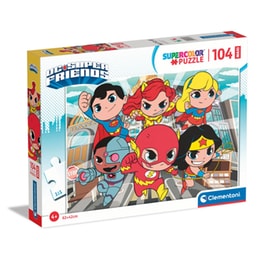 Παιδικό Παζλ Clementoni Maxi Super Color Superfriends (104 Κομμάτια)