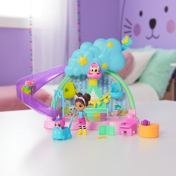 Spin Master: Gabby's Dollhouse - Gabby's Kitty Care Ear Purrfect Playroom (6071538) image 2