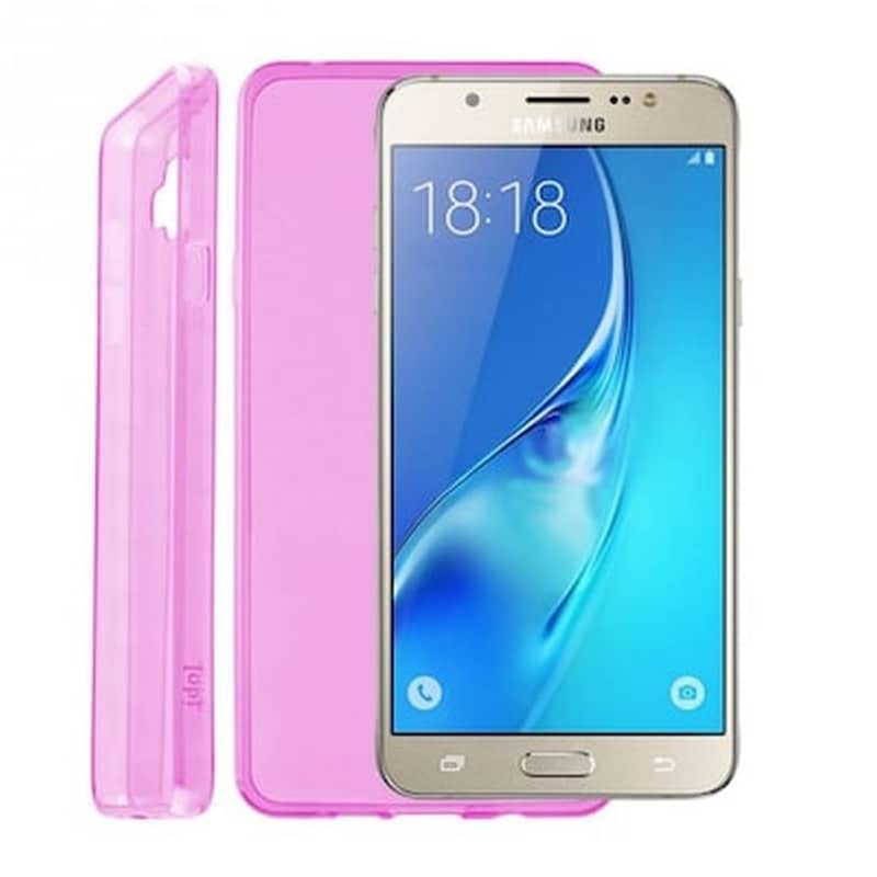 Θήκη Samsung Galaxy J7 - Idol 1991 Ultra Thin TPU - Διάφανο Ροζ IDOL 1991