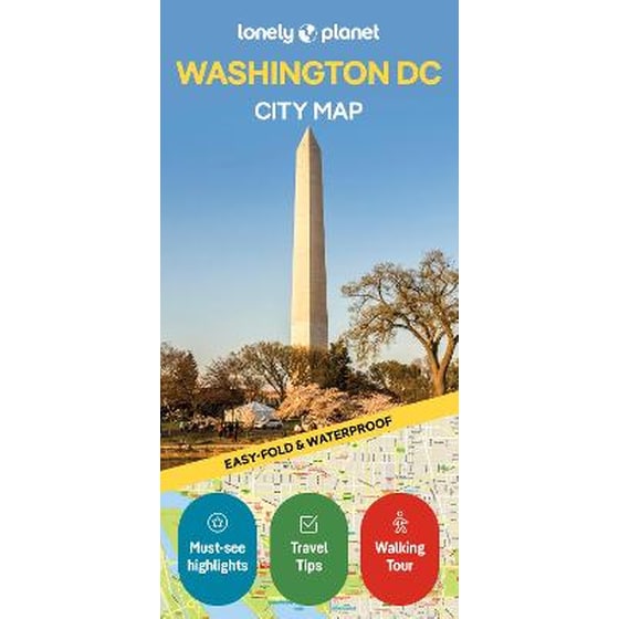 Lonely Planet Washington DC City Map image 0