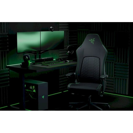 Gaming Καρέκλα Razer Iskur V2 από Τεχνητό Δέρμα - Πράσινο/ Μαύρο image 2