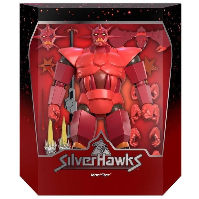 SUPER7 Φιγούρα SUPER7 Silverhawks Armored Mon Star 28 cm